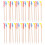 108Pcs Multi Color British Flag Pencils Bulk Comfortable Grip Kids Set 10
