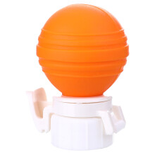 1Pc Orange Soda Bottle Lid Manual Inflation Cap for Carbonated Drinks
