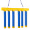 Falling Sticks Game Toy 1200mAh 8.2oz Yellow Blue 5