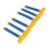 Falling Sticks Game Toy 1200mAh 8.2oz Yellow Blue 11