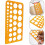 Round Ruler Set With 36 Circle Templates For Classroom Projects, Office Work, And Home Use 4