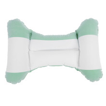 Automatic Inflatable Waist Pillow Ergonomic H-Shaped Back Lumbar Pillow For Home Travel Camping Office Green