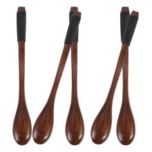 5 lepels set: honing-, thee- en tafellepel, Japans model