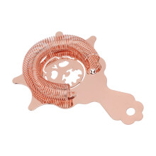 Stainless Steel Rose Gold Bar Strainer for Cocktails – 85g