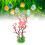Aquarium-Blumendekoration, Simulation, künstliche 11