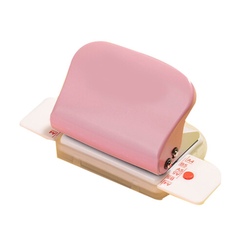 Mini Pink Manual Coil Binding Machine for Office & Home 1