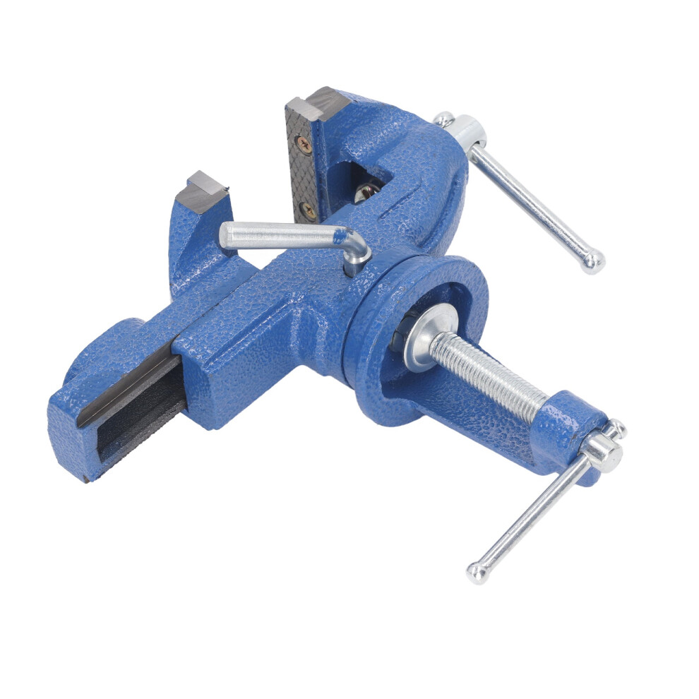 Premium Vise Clamp On Bench 360 Rotating For Diy Woodworking 2.5In 4911351095118