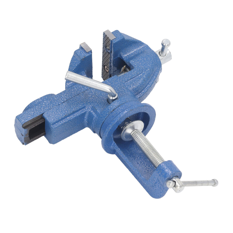 360 Steel Mini Bench Vise 2 3/4In Clamp For Woodworking Diy Projects 7891351095103