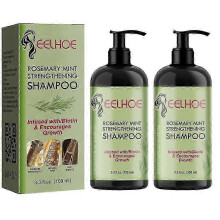 2Pcs Rosemary Shampoo Nourish And Clean The Scalp Prevent Bifurcation Mildly Protect Hair