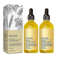 2Pcs Natural Hair Growth Oil, Rosemary Oil Nourishing Hair Treatment Essential Oil for Hair Growth 60ml
