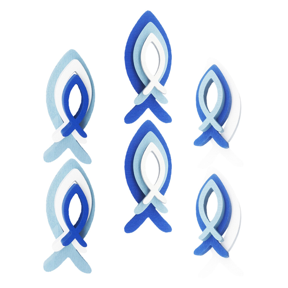 18 Szt. Ozdoby PlażOwe Z Rybkami W Stylu Morskim, Kreatywne Upominki-image