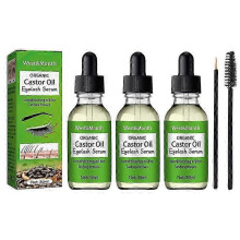 3Pcs Eyebrow Growth Oil Eyelash Growth Essential Oils Essence Liquid Eyes Makeup Eyebrows Longer