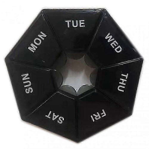7 Days Pill Medicine Box Home Weekly Tablet Holder Storage Organizer Container Case Pill Box