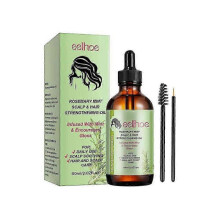 Rosemary Mint Scalp & Hair Strengthening Oil with Biotin & Essential Oils, Nourishing Treatment