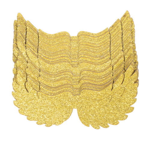 50St Compacte Gouden Cake Picks Van Papier Voor Feest