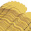 50St Compacte Gouden Cake Picks Van Papier Voor Feest 6