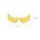50St Compacte Gouden Cake Picks Van Papier Voor Feest 2