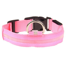 LED-Hundehalsband, Größe M, Schnellverschluss,