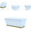 Rectangular Window Box With Drainage For Office White Planter 3