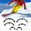 Skiing Accessories Two Robust Plastic Bars Type A-B For Board Protection Model A-B Plastic Bar Guards 5