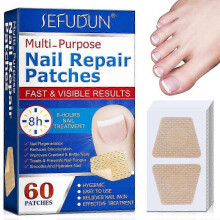 60Pcs Anti Fungal Nail Treatment Toe Fungus Onychomycosis Ingrown Repair Sticker