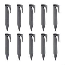 Robot Mower Boundary Pegs 100-Piece Set, Lawn Mower Boundary Markers, Easy Installation, Compatible With Robotic Mowers