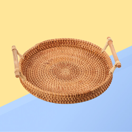 Handmade Vine Woven Basket for Kitchen Use Fruit Basket 1