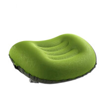 Portable Inflatable Pillow Outdoor Camping Waterproof Sun Protection Air Pillow Hiking Pillow Green