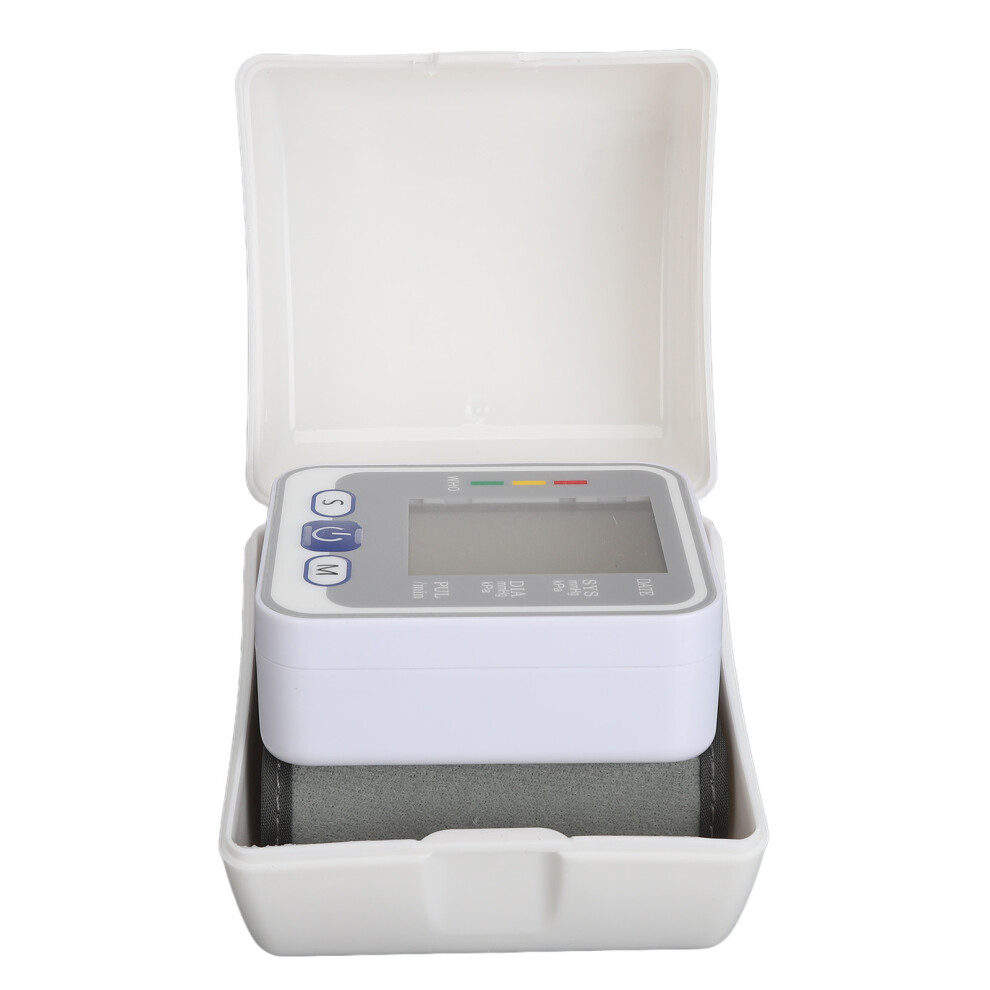 Automatic Wrist Blood Pressure Monitor, High Accuracy, Voice Reminder