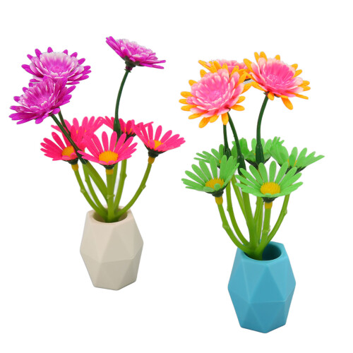 Aquarium-Blumendekoration, Simulation, leuchtende 2