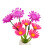 Aquarium-Blumendekoration, Simulation, leuchtende 13