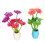 Aquarium-Blumendekoration, Simulation, leuchtende 8