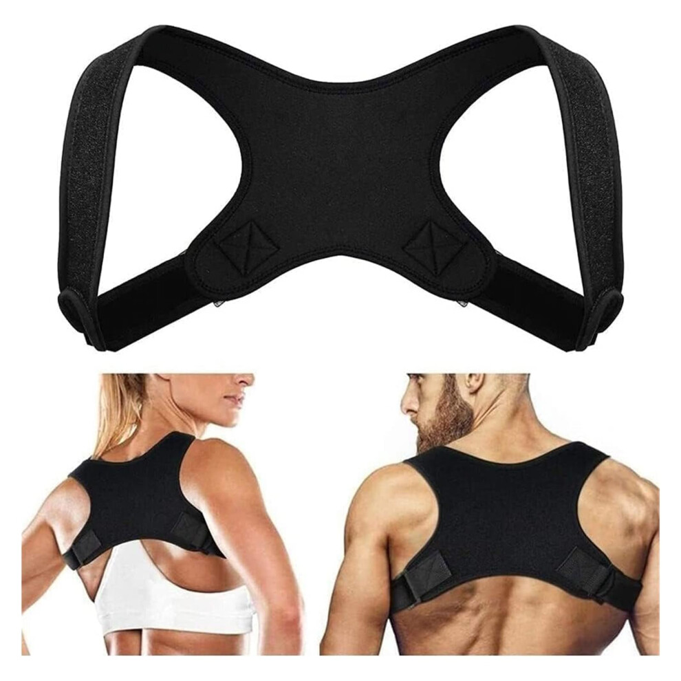 Back Straightener Corrector Adjustable Clavicle Spine Shoulder Lumbar Brace Posture Corrector Belt For Back Support