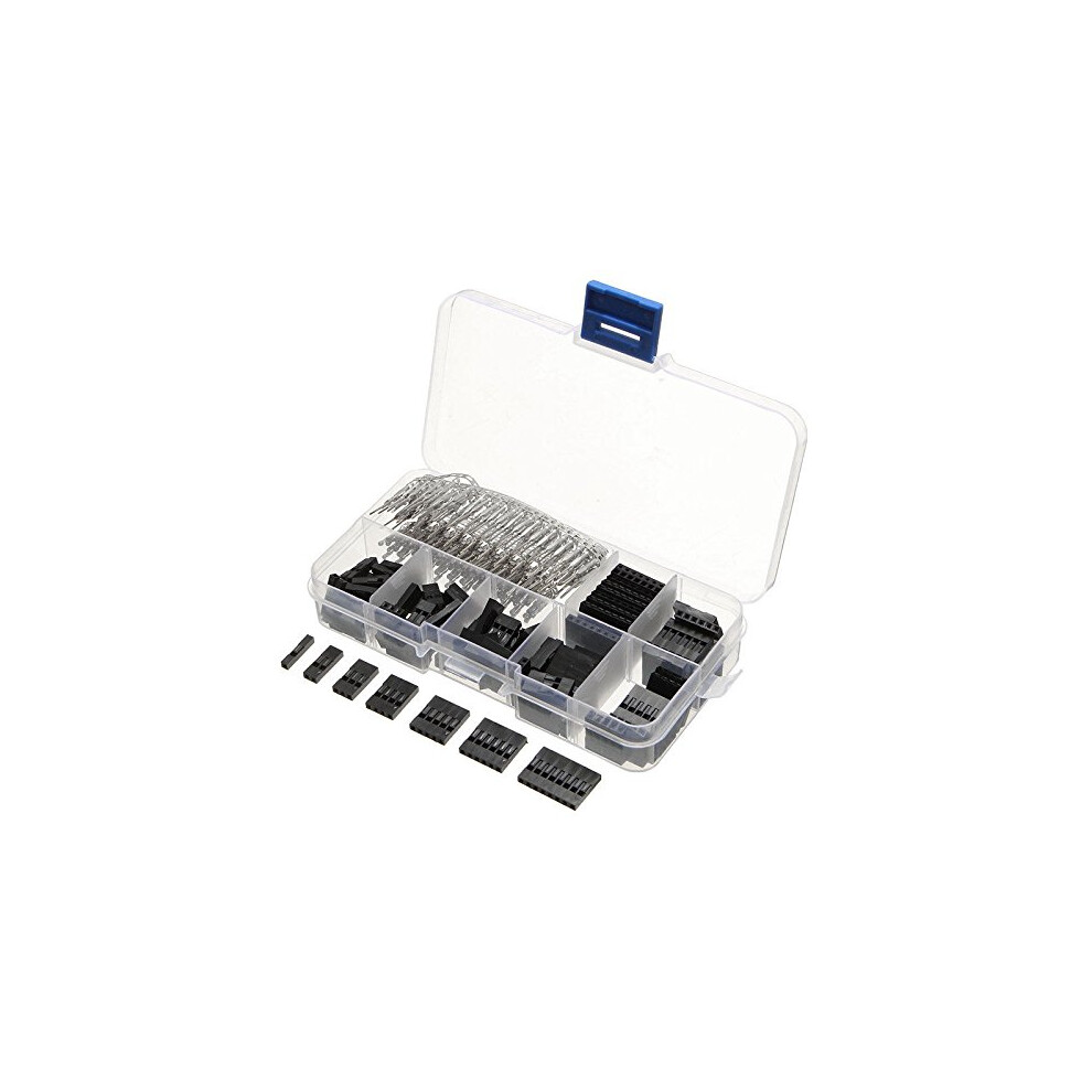 310Pcs 2.54Mm Male+Female Wire Jumper And Header Connector Housing Kit 0.1 Inch Pitch Dupont Style For Arduino Raspberry Pi 9393856835256