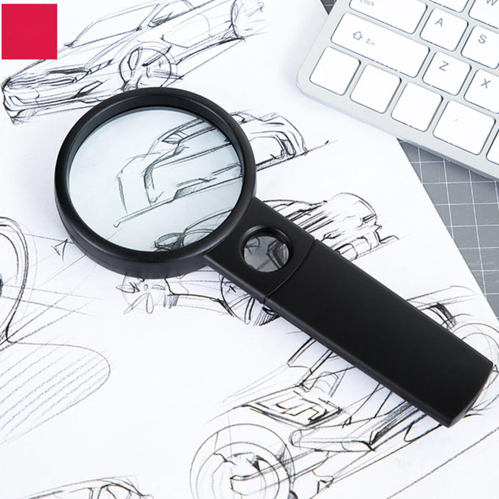 3X/5X Handheld Magnifying Glass â Lightweight, Ergonomic, 50mm