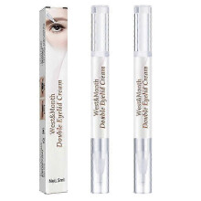 2Pcs 5ml Double Eyelids Styling Shaping Cream Makeup Lift Eyelid Glue Long Lasting Waterproof Eye Cream Natural Invisible Eye Makeup