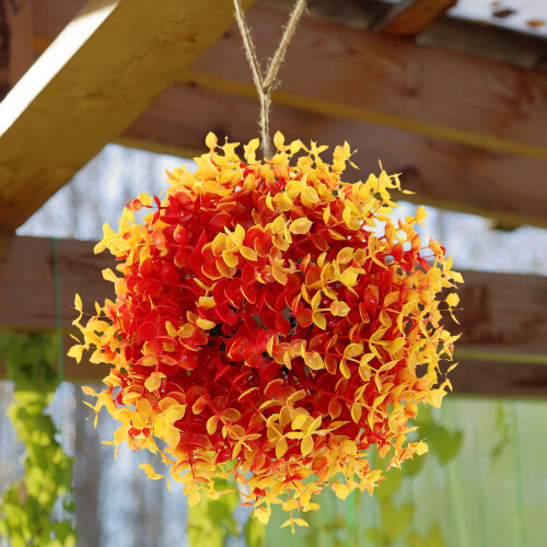 künstliche formschnitt-kugel für außenbereich garten terrasse 2
