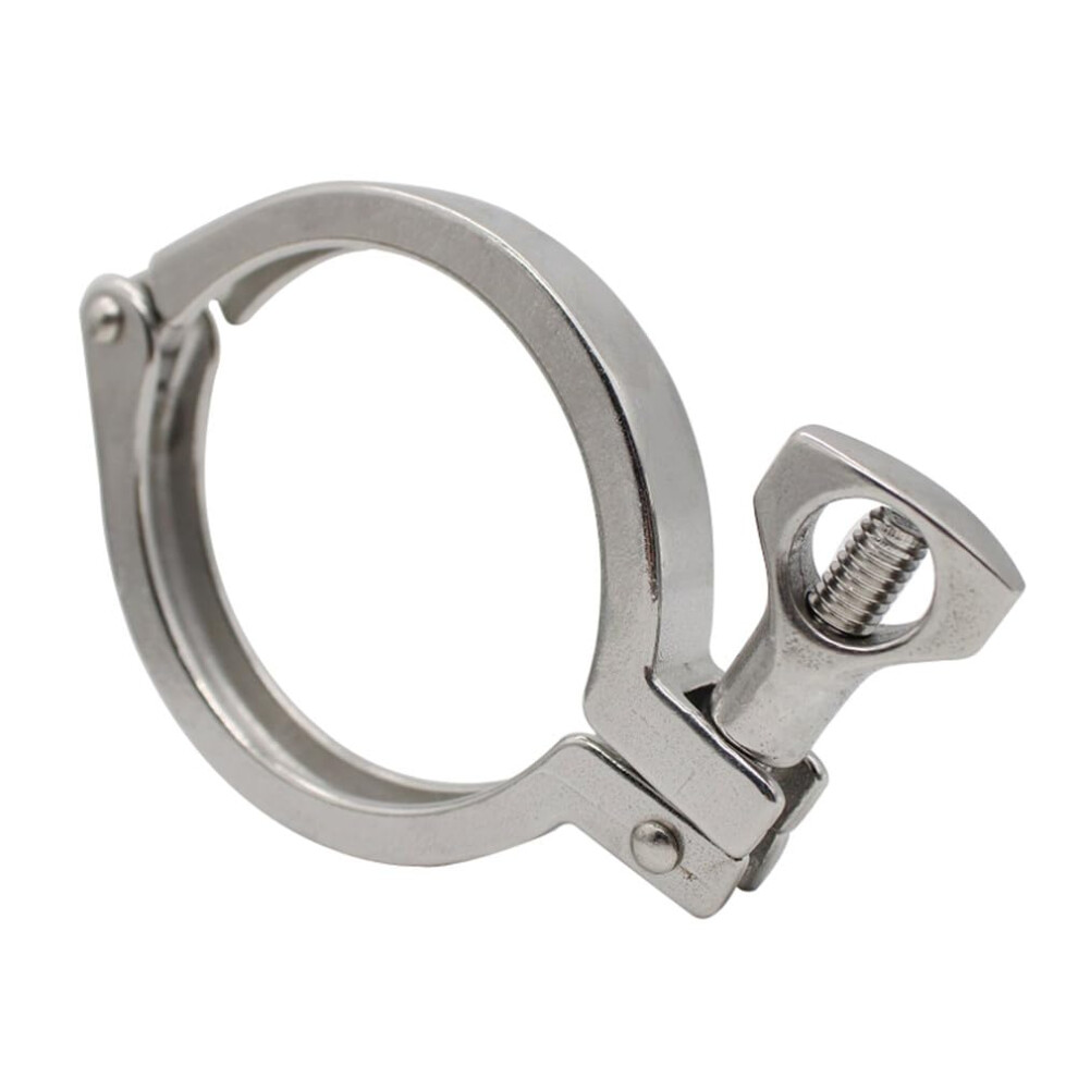 Sanitary Stainless Steel Fitting Ferrule Tri Clamp Clover 0.5-10In 304 Stainless Od25-268Mm Clamp With Ket 9016109968159