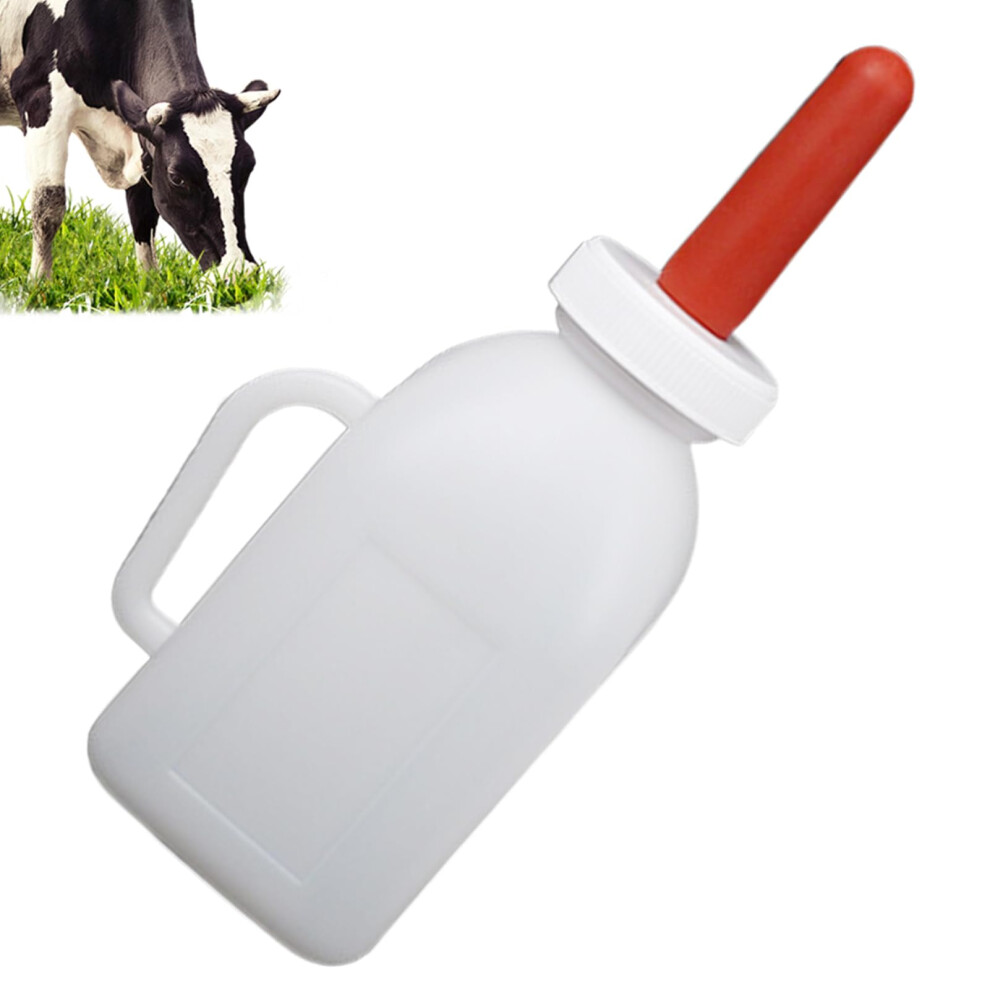 Teats for Goats, Small Animal Bottle Teat, Thickened Teat, Precision Suction Bottle for Calves Lambs Sheep Milk Feeding