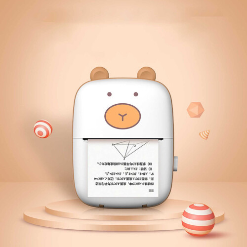 Mini Pocket Printer Bluetooth Inkless Thermal Photo Printer Android iOS Compatible Pocket Size Mini Sticker Printer