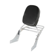 Rear Sissy Bar Motorcycle Backrest For Shadow VT1100 VT 1100 & Sabre Ace All Years Detachable Passenger Backrest Luggage