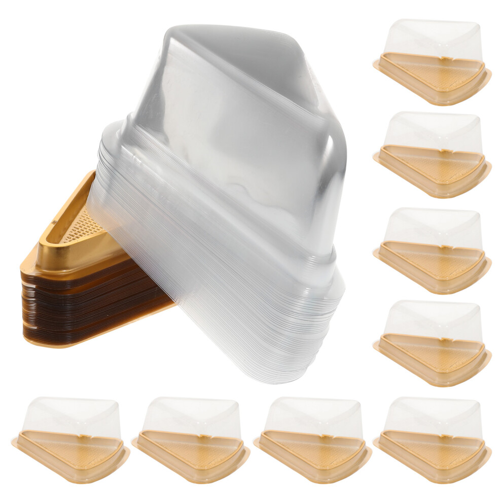 50 Szt. PudełEk Na I , PrzenośNe Opakowania Cukiernicze-image