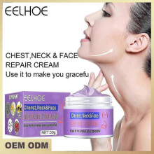 Reinol Neck Firming Cream Facial Moisturizer with Turmeric Double Chin Reducer Anti-Wrinkle Firming Hydrating Skin Care