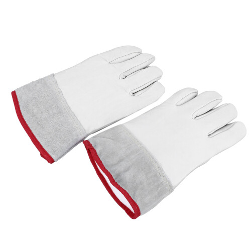 Waterproof Cowhide Freezer Gloves: Low Temp & Liquid Ammonia Resistant