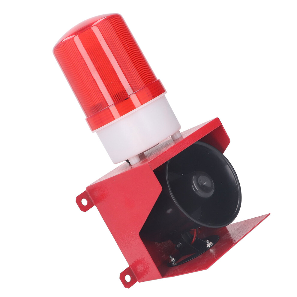 Dc12v 115Db Industrial Outdoor Alarm Horn With Led Strobe Light 7641351108019
