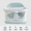 My Babiie MBHCB 2-in-1 Baby Booster Seat - Mint 4