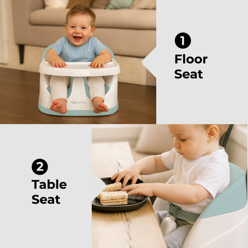 My Babiie MBHCB 2-in-1 Baby Booster Seat - Mint 2