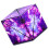 Shape Shifting Box 3D Cube - Purple Plastic Puzzle 1