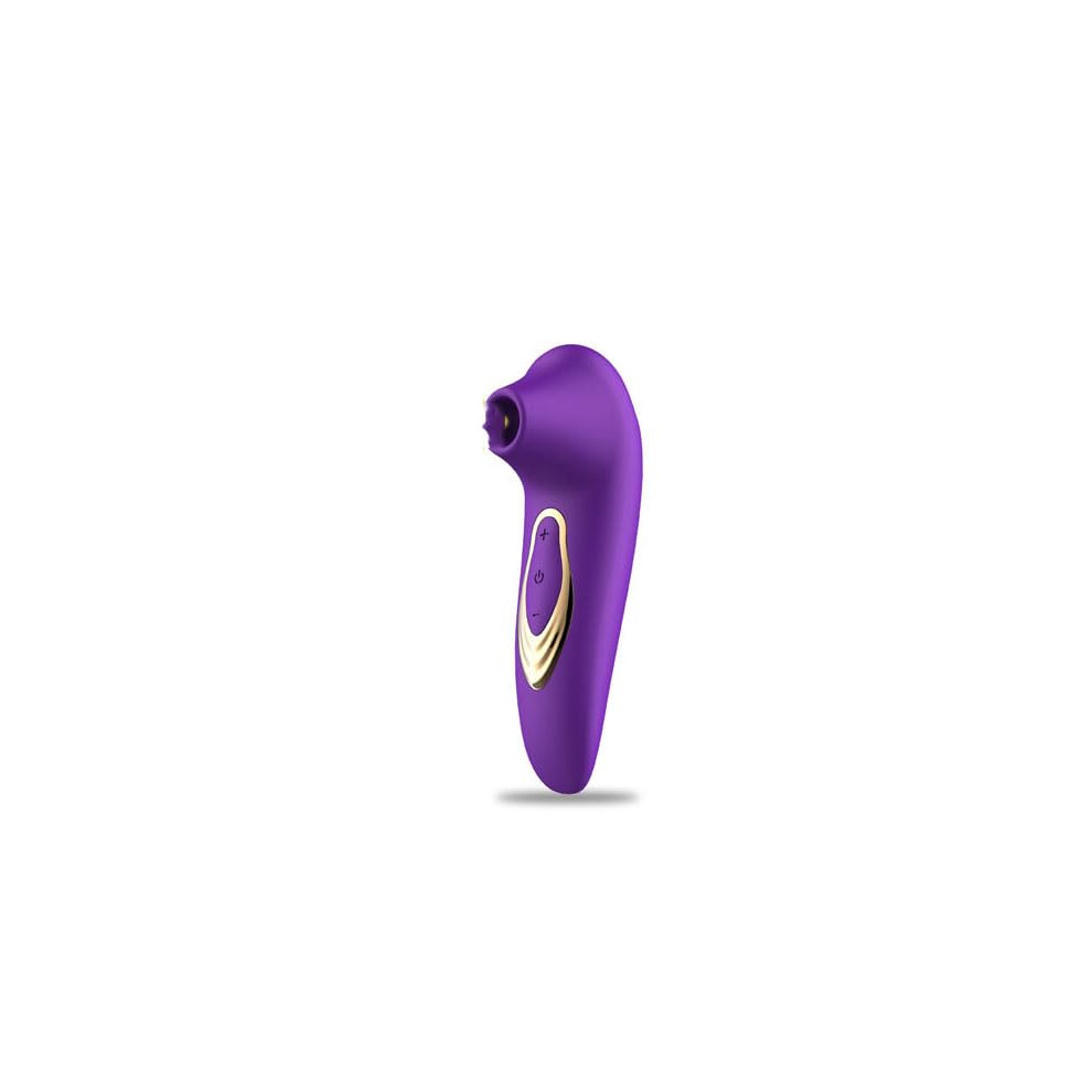 Purple Handheld Electric Bullet Massage Tool Mini 10-Speed Quiet Portable Foot Massage For Women