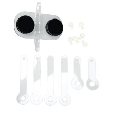 Aquarium-Korallenhalter aus Acryl, 6 Löcher,